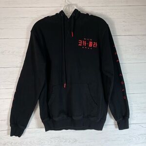 Coca-Cola SKorea Unisex Fleece Hoodie size M